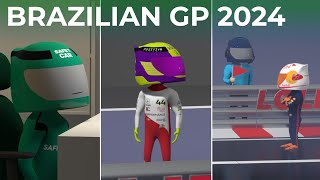 Brazilian GP 2024  Highlights  Comedy on F1 racing [upl. by Dusen]