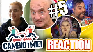 RAGAZZA LITIGA CON LA REDAZIONE 😱  QUASI QUASI CAMBIO I MIEI  EPISODIO 5 REACTION [upl. by Ennaxor]