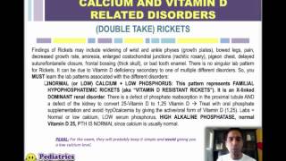 Rickets Symptoms Labs and Diagnosis  An Overview From Pediatrics Board Review [upl. by Ytram]