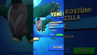 Welcome GODZILLA Buzzbrawlstars skin viral [upl. by Sibie703]