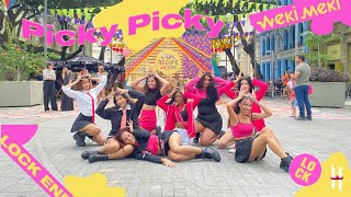 KPOP IN PUBLIC  ONE TAKE Weki Meki 위키미키  Picky Picky  Dance Cover by HEIRS [upl. by Artimed]