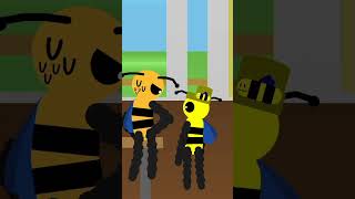 Bee brother wants to play with bee animation [upl. by Eadrahs89]