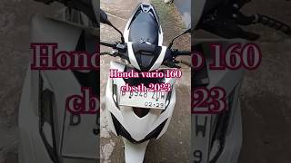 Honda vario 160 cbs th 2023 [upl. by Anaujahs]