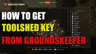 How to get Toolshed Key from Groundskeeper BO6 [upl. by Amaral]