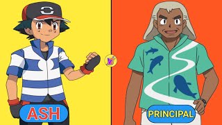 ASH VS PRINCIPAL FULL LEGENDARY POKEMON BATTLE IN MONSTER HONOR FIGHT  KASIM GAMER B [upl. by Libnah226]