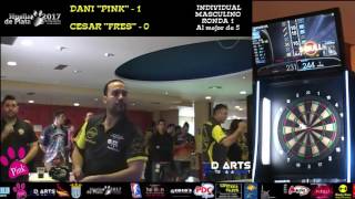 HUELLA DE PLATA 2017  Individual masculino DANI PINK vs FRES [upl. by Nurat74]