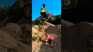 Jumping a DIRT BIKE Over TOPPER GUILD EPIC [upl. by Yerok]