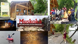 MUSKOKA CANADA 🇨🇦  ROAD TRIP  THINGS TO DO [upl. by Alrrats]