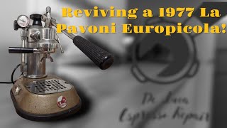 Reviving a 1977 La Pavoni Europiccola Diagnosis amp Safety Check [upl. by Eusoj]