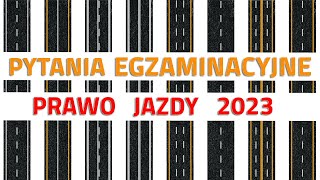 ↪Pytania egzaminacyjne na prawo jazdy ↩ Znaki poziome 2023 [upl. by Joerg]