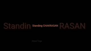 Standing chakrasana to pinch mayoorasan yogini shorts [upl. by Edmondo]