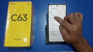 how to enable data roaming in realme c63 data roaming chalu Karen [upl. by Oos621]