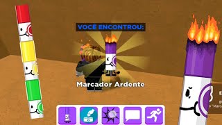 Como Encontrar Marcadores CAMUFLAGEM PILHA DE MARCADORES E ARDENTE  ROBLOX FIND THE MARKERS [upl. by Neetsirhc]