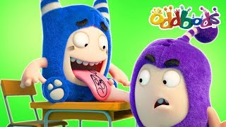 Oddbods  BACK TO SCHOOL  Funny Cartoons For Kids [upl. by Linskey]