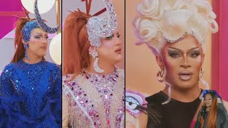 Kween Kong vs Nehellenia amp Pythia Untucked Drama  RuPauls Drag Race Global All Stars [upl. by Wachtel]