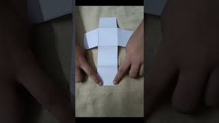 FOLDABLE CUBE MATHS PROJECT MATHSPROJECTkashyapclassics ytshorts kashyapclassics [upl. by Elman]