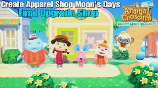 Animal Crossing NH Happy Home Paradise  Final Upgrade Shop Apparel Shop Clothe amp Shoes [upl. by Ennaus127]