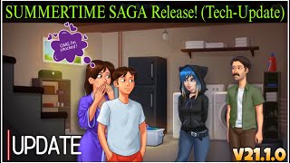 Summertime Saga v215091 Updates 🔥TechUpdate Part3 Reviewe [upl. by Illom249]