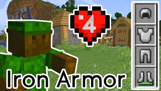 Iron armor Minecaft lets play Part 4 [upl. by Acirea]