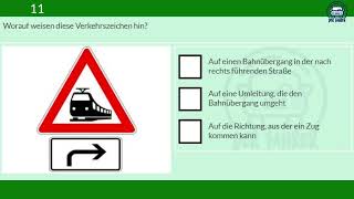 theorieprüfung fahrschule klasse B  THEORETISCHE FÜHRERSCHEINPRÜFUNG KLASSE B 2023  Prüfung 3 [upl. by Meade]