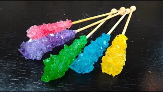 Sugar crystals heres how to make tasty canes [upl. by Goth]