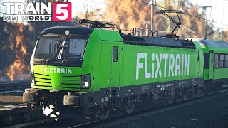 Train Sim World 5  Operating FlixTrain  BR 193 Vectron FT  Frankfurt  Fulda Kinzigtalbahn [upl. by Chavaree]