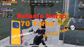 Reame Narzo 70 Turbo 🔥 bgmi test ✅  best gaming 🤯 device for compitetive   😱 Buy or not [upl. by Lehman]