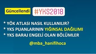 YÖK ATLAS NASIL KULLANILIR  YKS YIĞINSAL DAĞILIM TABLOSU NE ANLAMA GELİYOR [upl. by Francisca]