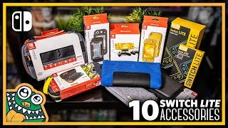 10 Nintendo Switch Lite Accessories  Ep7  HAULED  List and Overview [upl. by Ecnerual]