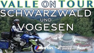 Schwarzwald und Vogesen  mit dem Motorrad zum Feldberg Schauinsland Kandel amp Col de la Schlucht [upl. by Arymat]