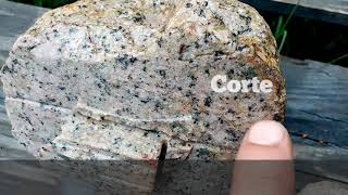 Como diferenciar los minerales y piedras SIENITA  SYENITE English subtitles [upl. by Dnalrag643]