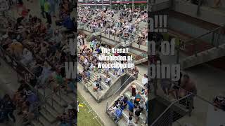 Woodchopping The Arena Wimbledon of Woodchopping Royal Sydney Easter Show woodchopping [upl. by Aloisia]