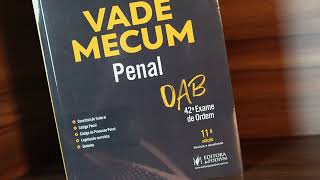 Vade Mecum Penal  42º Exame de Ordem [upl. by Kiraa]