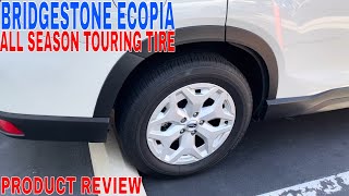 ✅ Bridgestone Ecopia EP422 Plus AllSeason Touring Tire 20560R16 92 H 🔴 [upl. by Ennovahc144]