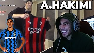 HAKIMI DELLINTER ENTRA IN LIVE DA HOMYATOL [upl. by Akcimehs]