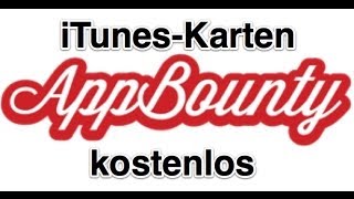 iTunesKarten kostenlos mit AppBounty DeutschHD [upl. by Einnalem509]