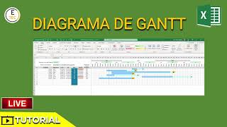 Copia de Cómo hacer el MEJOR diagrama de Gantt en Excel [upl. by Ennaeed]