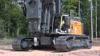 Liebherr  Mr Torque  the LB 44 rotary drilling rig [upl. by Arriet]