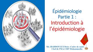 Épidémiologie  partie 1  introduction à lépidémiologie [upl. by Rento]