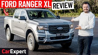 2023 Ford Ranger XL inc 0100 review One of the cheapest Rangers you can buy [upl. by Borden780]