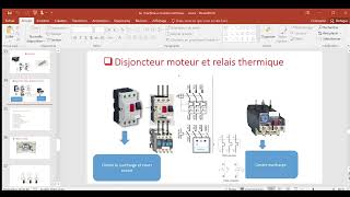 disjoncteur moteur et relais thermique [upl. by Aerdnahs670]