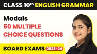 Modals MCQs 50 Solved 202223  Class 10 English Grammar MCQs 50 Solved 2022  2023 [upl. by Htebazileharas983]