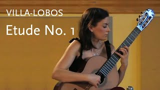 Etude No 1 • VillaLobos • Ana Vidović [upl. by Huey]