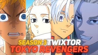 Tokyo Revengers Season 3 Tenjiku Arc 4k twixtor clips for edit  no warps with cc and no cc [upl. by Hanahs]