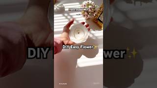 DIY Paper Flower  Part 1 how to make a Flower [upl. by Eidson]