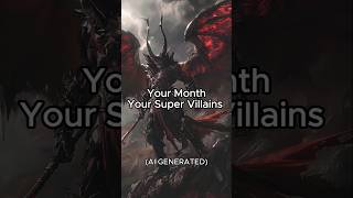 Your Month Your Super Villain [upl. by Hellman]