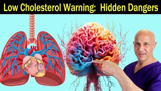 Very Low Cholesterol Warning Hidden Dangers  Dr Mandell [upl. by Leasia]