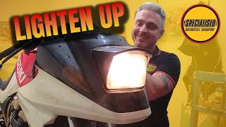 Barn Find Katana pop up gets its bodywork back on [upl. by Gilemette]