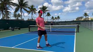 How To Hit A Topspin Serve Pickleball [upl. by Pedro822]