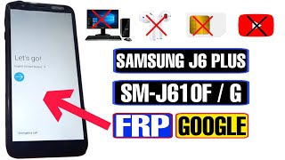 Samsung J6 Plus SMJ610F FRP Bypass 2023  Samsung J6 Plus Google Account Bypass Without PC [upl. by Nesmat]